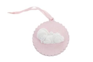 APPENDINO GESSETTO BABY LEGNO ROSA 5X5 CM