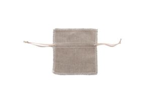 SACCHETTO JUTA BEIGE 8x10 CM