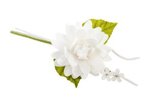 FIORE PEONIA BIANCA 11x24 CM