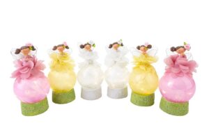 FATINA RESINA SU SFERA LED 6 ASS.7,5xh.16,5 CM