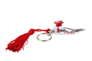 P/CHIAVI CORNO LAUREA RESINA 6x2CM