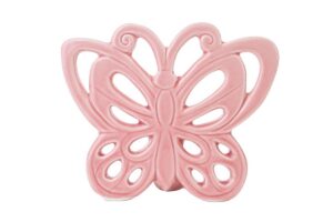 FARFALLA PORCELLANA ROSA 14,5x12CM