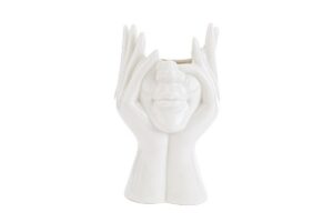 VASO PORCELLANA VISO 13,5x9xh.22CM