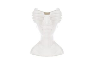 VASO PORCELLANA VISO 16x12xh.22 CM