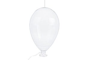 PALLONCINO VETRO APPENDINO 12x20CM