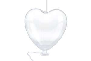 CUORE VETRO APPENDINO 15x17,5CM