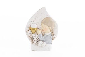 BIMBA PRIMA COMUNIONE RESINA 5,5xh.7,5 CM
