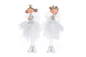 FATINA RESINA ORGANZA 2 ASS.25xh.41 CM