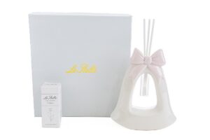 PROFUMATORE CAMPANA ROSA 11x5xh.13CM C/ASTUCCIO