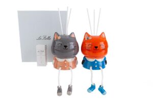 PROFUMATORE GATTINO 2ASS. 10,5x9xh.10CM C/ASTUCCIO