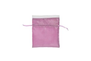 SACCHETTO RASO LILLA 10x12 CM