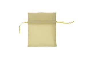 SACCHETTO COTONE VERDE 10x12 CM