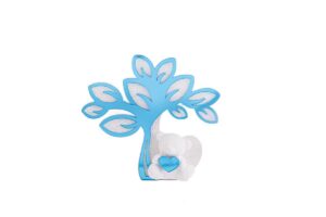 CALAMITA ALBERO ORSETTO CELESTE 2x8x7CM