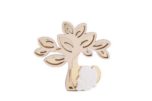 CALAMITA ALBERO COMUNIONE ORO 2x8x7CM