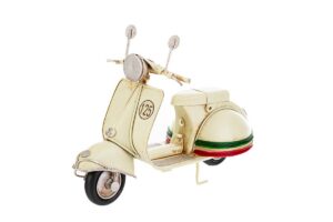 MOTO 125 METALLO COL.BIANCO 17x7xh.11 CM