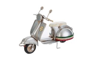 MOTO 125 METALLO COL.ARGENTO 17x7xh.11 CM