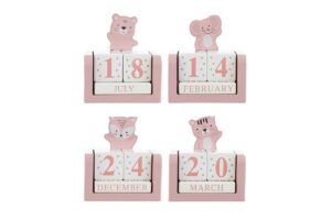 DATARIO LEGNO ROSA 4 ASS.8X4,5Xh.9CM C/SHOPPER 13692