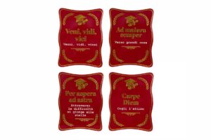 MATTONELLA POGGIA PENTOLA LAUREACERAMICA 4 ASS.15x20CM