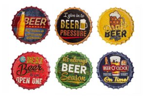 CALAMITA TAPPO BIRRA CERAMICA 6 ASS.7,5x7,5CM