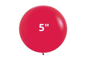 BUSTA 50 PZ PALLONCINI 5" MATTE COLORS LAMPONE