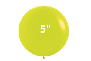 BUSTA 50 PZ PALLONCINI 5" MATTE COLORS VERDE LIME