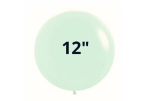 BUSTA 50 PZ PALLONCINI 12" MACA COLORS VERDE MENTA