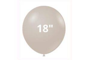 BUSTA 25 PZ PALLONCINI 18" MATTECOLORS SABBIA BIANCA