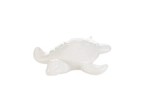 TARTARUGA MARINA PORCELLANA COL.BIANCO 7,5x7CM