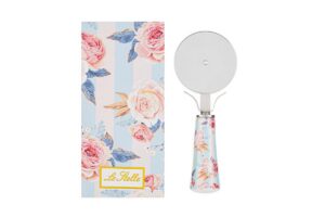 TAGLIA PIZZA STRIPES AND ROSES 15 CM C/ASTUCCIO