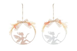 APPENDINO METALLO FATA 2ASS.25x25CM