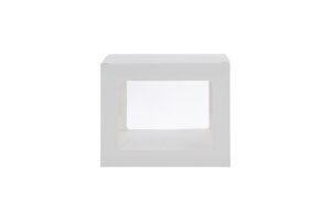 SCATOLINO CARTA FINESTRE PVC 15x10xh.12CM