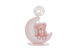 S/POSTO LEGNO LUNA ORSETTO 6,5x2,5xh.9CM ROSA