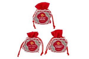 P/SACCHETTO LEGNO LAUREA 3 ASS.8x3,5xh.6CM