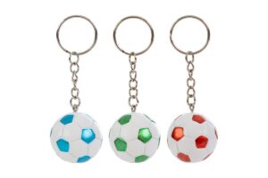 PORTACHIAVI PALLONE RESINA 3ASS.3x3CM