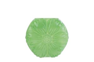 VASO VETRO FIORE VERDE 14x6xH.15CM C/SHOPPER 156572