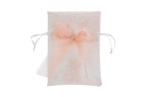 SACCHETTINO RASO TOILE DE JOUY ROSA 10x14CM