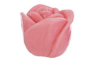 CANDELA ROSA PINK d.8xh.7CM C/SHOPPER 13692