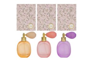 PORTAPROFUMO SPRAY SATINATO 3COL.ASS.50ML h.11,5CM C/ASTUCCIO