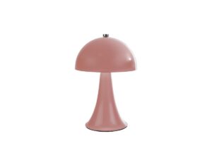 LAMPADA DOME ROSA USB/TOUCH d.10xh.14CM C/COLOR/BOX