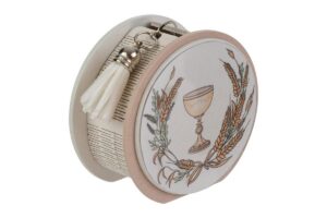 SCATOLINA LEGNO COMUNIONE 8x4,5x6,5CM