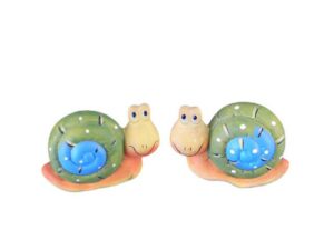 LUMACHE CERAMICA 2 ASS. 6,5XH.4,5 CM *OUTLET*