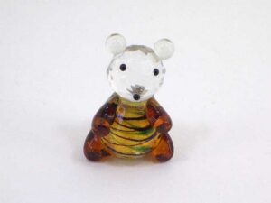 ORSETTO CRISTALLO-AMBRA 4XH.6 CM(CF 12)