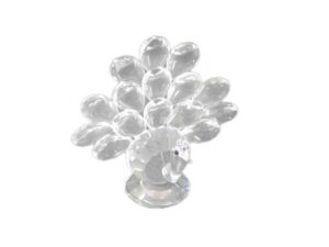 PAVONE CRISTALLO 8XH.8 CM *OUTLET*