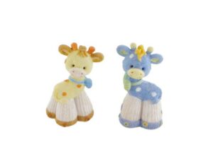 GIRAFFA RESINA CELESTE 2 ASS.3XH.5 CM *OUTLET*