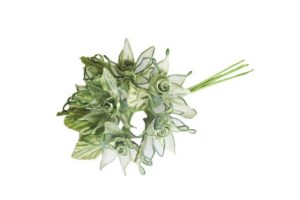 FIORE ARTIFICIALE VERDE MIS.BOCC.4,5 CM *OUTLET*