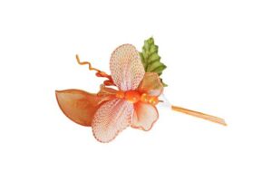 FIORE FARFALLA ARANCIO 10 CM *OUTLET*