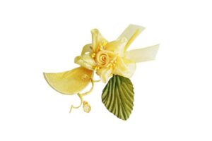 FIORI ARTIFICIALI GIALLO 10,5 CM*OUTLET*