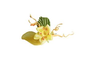 FIORE ARTIFICIALE GIALLO 9 CM *OUTLET*