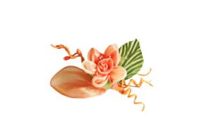 FIORE ARTIFICIALE ARANCIO 9 CM *OUTLET*