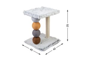 TIRAGRAFFI PER GATTI 40x40xh.52 CM "PREZZO NETTO"